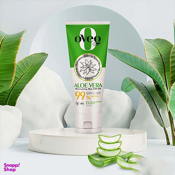 کرم مرطوب کننده اوک شاین مدل آلوئه ورا حجم 400 میلی لیتر به همراه کرم مرطوب کننده اوک شاین کد 01 حجم 75 میلی لیتر