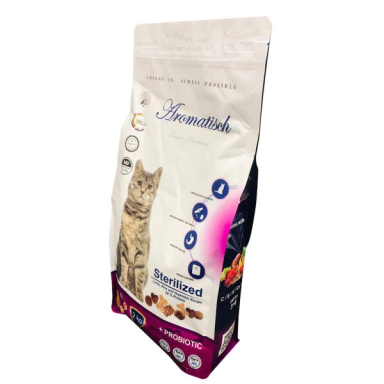 غذای خشک گربه آروماتیش مدل Sterilized Cat lamb وزن 15 کیلوگرم