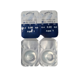 لنز چشم سالیانه نیوویژن رنگ Aque 1 شماره 25