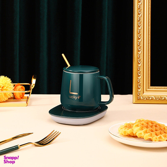 ماگ لاکی مدل Warmer Plus به همراه صفحه گرم کن برقی