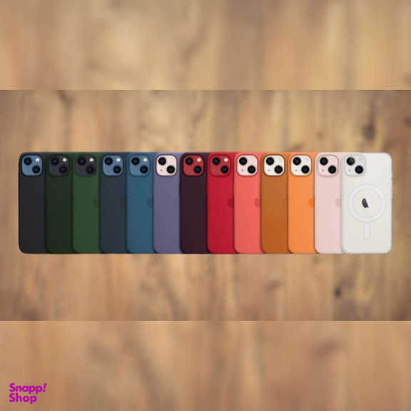 کاور مدل سیلیکونی مناسب برای گوشی موبایل اپل iPhone 13 غیر اصل