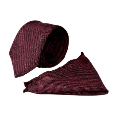 ست کراوات و دستمال جیب مردانه آیکت مدل محو