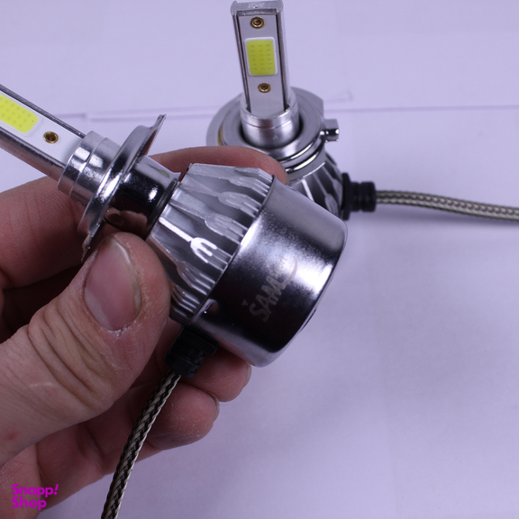 لامپ هدلایت خودرو سام مدل U10 پایه H7 بسته 2 عددی