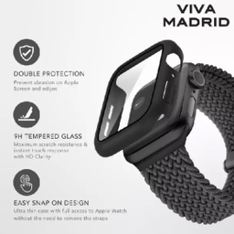 محافظ اپل واچ ویوا مادرید مدل Fino Screen Case مناسب Apple Watch 4/5/6 Series سایز 44 میلی متر