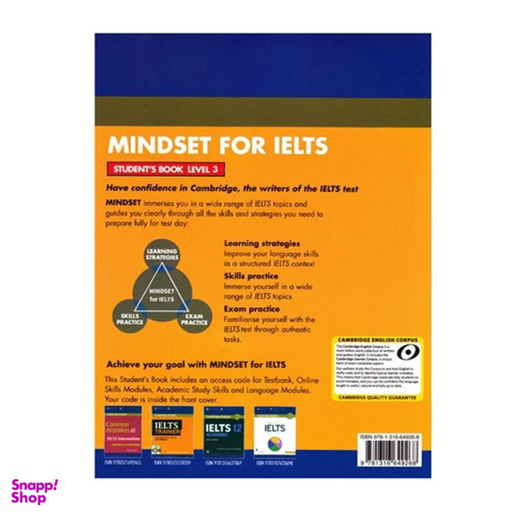 کتاب Cambridge English Mindset For IELTS 3 اثر Greg Archer و Claire Wijayatilake انتشارات کمبریج
