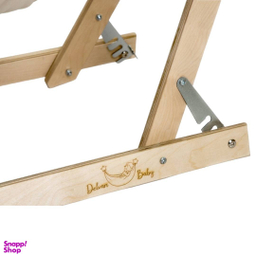 گهواره سنتی نوزاد طرح بانوج چوبی