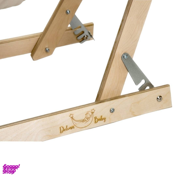 گهواره سنتی نوزاد طرح بانوج چوبی
