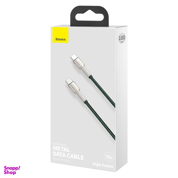 کابل تبدیل USB-C به USB-C بیسوس مدل CATJK طول 1 متر