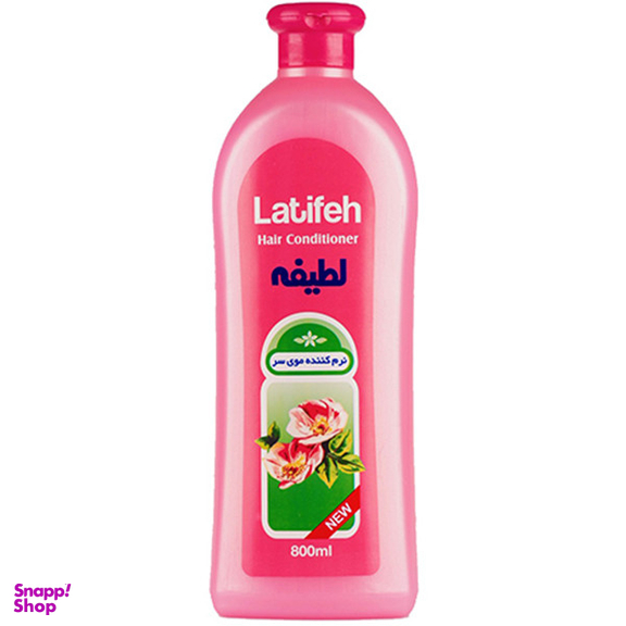 نرم کننده مو لطیفه مدل Flower حجم 800 میلی لیتر مجموعه 2 عددی