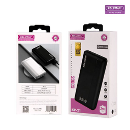 پاوربانک کلومن مدل KP-21 35W ظرفیت 20000 میلی آمپر ساعت