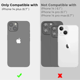 کاور گوشی موبایل آهااستایل مدل PC06-B-N مناسب اپل IPhone 14 Plus