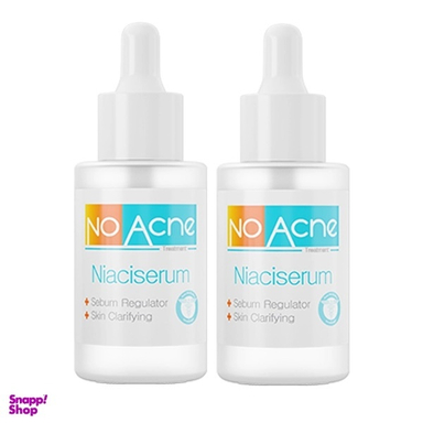 سرم نیاسینامید نوآکنه مدل Niacinamid حجم 30 میلی لیتر مجموعه 2 عددی