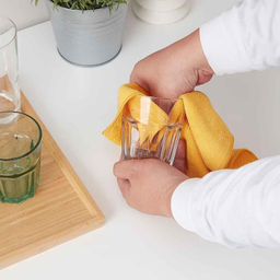 دستمال آشپزخانه ایکیا مدل PEPPRIG بسته 3 عددی