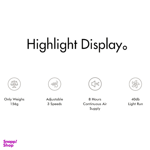 پنکه شارژی آی سو لاو مدل N9