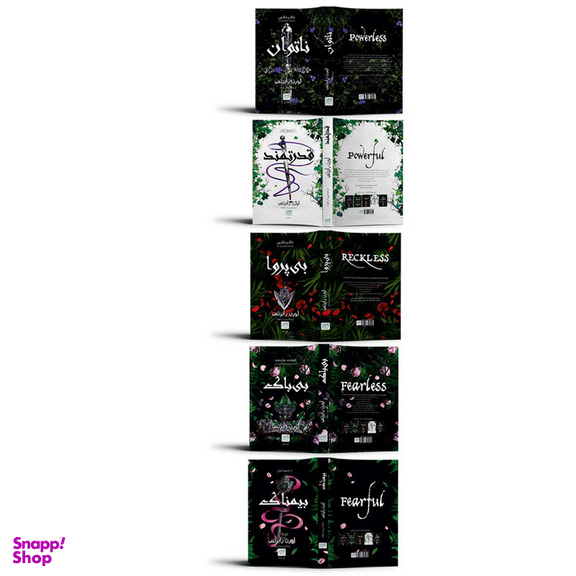 کتاب ناتوان و قدرتمند و بی پروا و بی باک و بیمناک اثر لورن رابرتس نشر آذرگون 5 جلدی