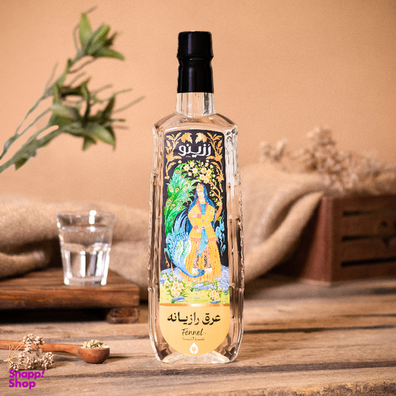 عرق رازیانه رزینو حجم 750 میلی لیتر