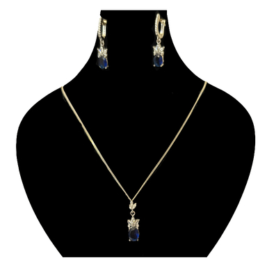 نیم ست نقره زنانه گیرا کد G979