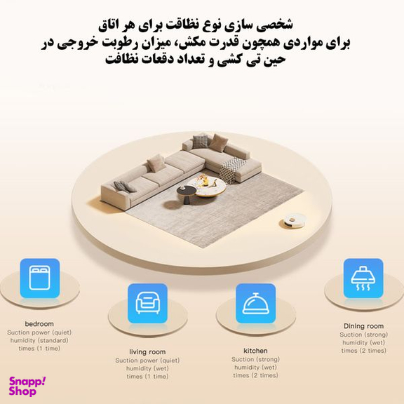 جاروبرقی دریم مدل S10 Pro Plus