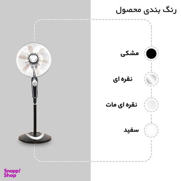 پنکه سه منظوره سانی مدل 3600 - DWS