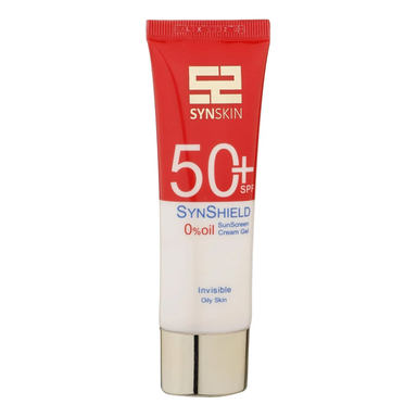 ژل ضد آفتاب بی رنگ ساین اسکین با SPF50 مناسب پوست چرب حجم 50 میلی لیتر