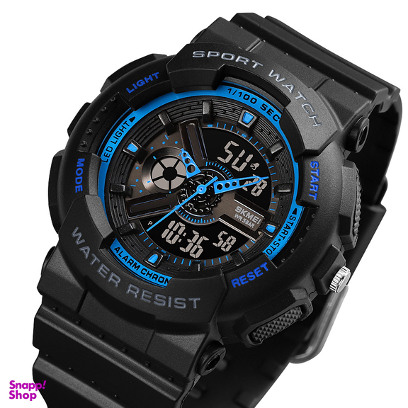 ساعت مچی عقربه ای اسکمی مدل 1689 رنگ آبی