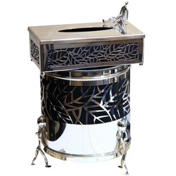 ست سطل زباله و دستمال کاغذی سالینو کد 80035S