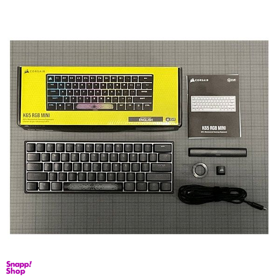 کیبورد مخصوص بازی کورسیر مدل K65 RGB MINI MXRED