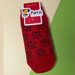 جوراب زنانه پاتریس طرح جغد کد 02