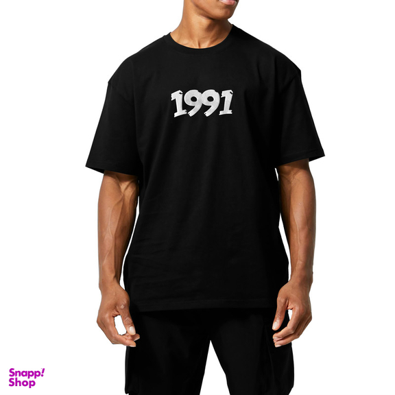 تیشرت اورسایز مردانه نوزده نودیک مدل TS1983 B