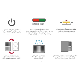 وافل ساز و گریل تفال مدل SW857D12