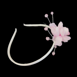 تل مو دخترانه مدل تک گل کریستالی کد VS-T1GKSS