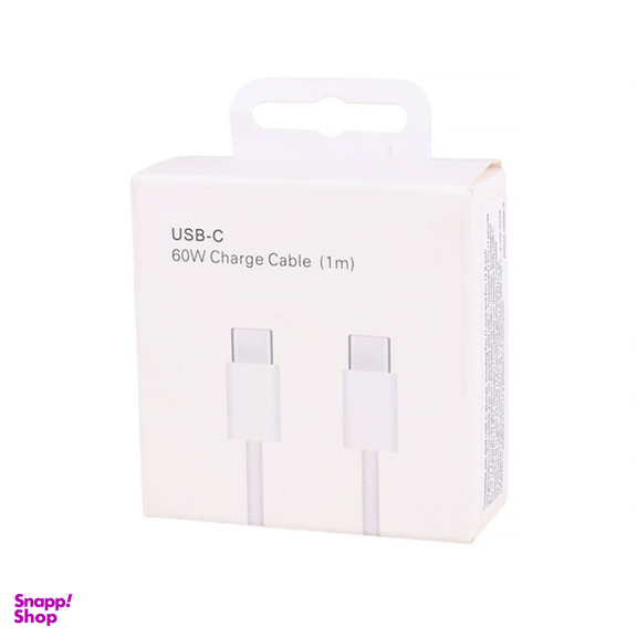 کابل شارژر 60 وات دو سر تایپ سی اپل مدل A2795 طول 1 متر