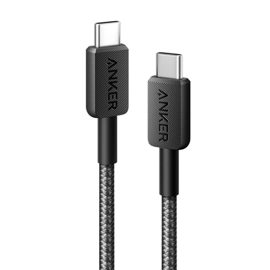 کابل تبدیل USB-C به USB-C انکر مدل 322 A81F5 طول 90 سانتی متر