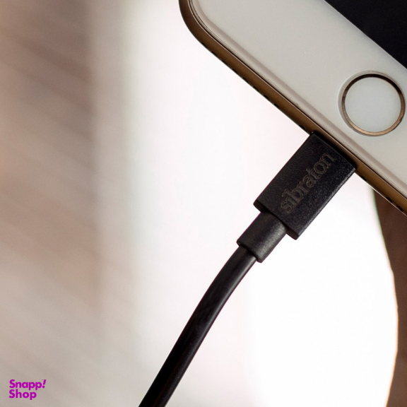 کابل تبدیل USB به Lightning سیبراتون مدل S209i طول 1.2 متر