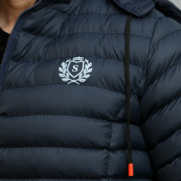 کاپشن مردانه مدل GD-s-18304538 رنگ سرمه ای