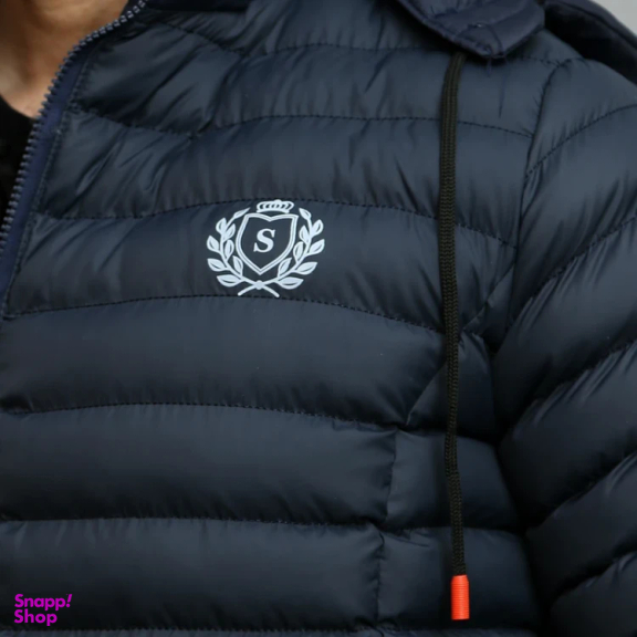 کاپشن مردانه مدل GD-s-18304538 رنگ سرمه ای