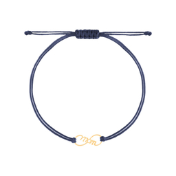 دستبند طلا 18 عیار زنانه درگونه مدل مادر بی نهایت