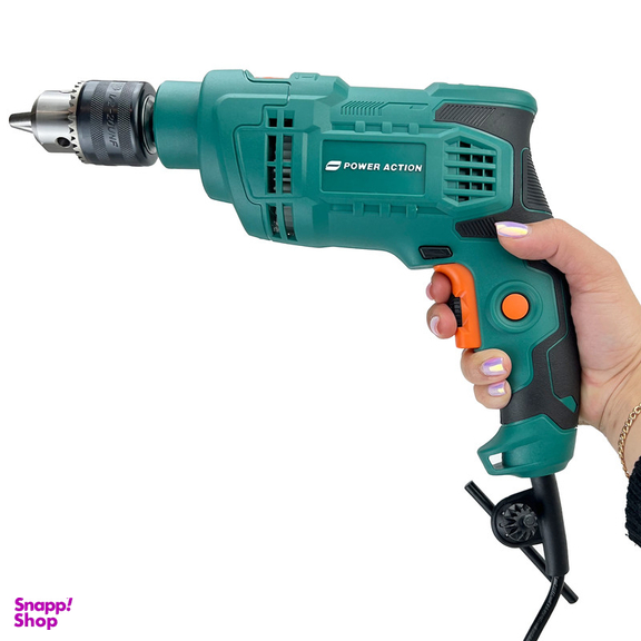 دریل چکشی پاور اکشن مدل ID 750-B مجموعه 28 عددی