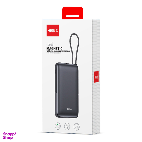 پاوربانک هیسکا مدل HP-133PD با ظرفیت 10000 میلی آمپر ساعت