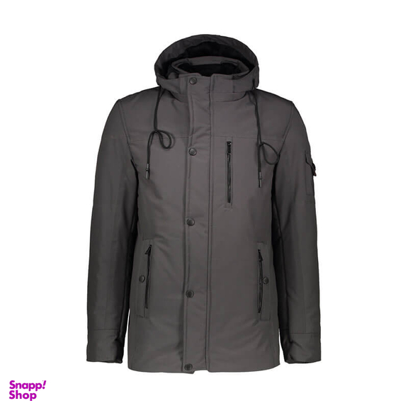 کاپشن مردانه والیانت استایل مدل PC رنگ طوسی