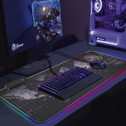 ماوس پد مخصوص بازی مدل RGB 30x80