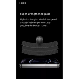 محافظ صفحه نمایش کی-دوو مدل 3D-Curved مناسب برای گوشی موبایل اپل iPhone 13 Pro /13