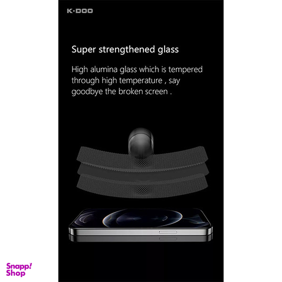 محافظ صفحه نمایش کی-دوو مدل 3D-Curved مناسب برای گوشی موبایل اپل iPhone 13 Pro /13