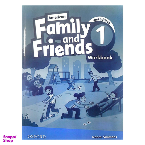 کتاب American Family and Friends 1 Second Edition اثر Naomi Simmons انتشارات آکسفورد مجموعه 2 جلدی