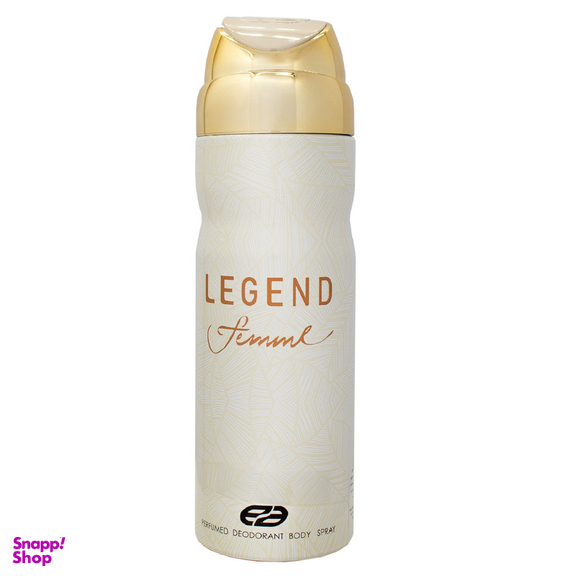 اسپری بدن زنانه عماد آرا مدل Legend حجم 200 میلی لیتر