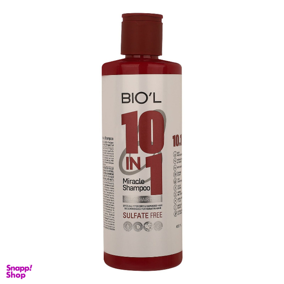 شامپو مو بیول مدل 10in1 حجم 400 میلی لیتر