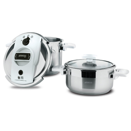 زودپز دوقلو آمبوس مدل درب چرخشی