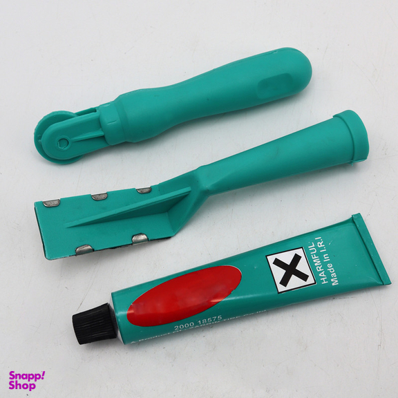 چسب و وصله پنچرگیری سامکو مدل YP-T-033 مجموعه 33 عددی