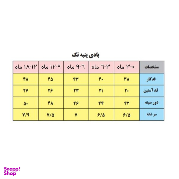بادی آستین بلند نوزادی بی بی وان مدل 104 -29