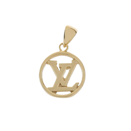 گردنبند طلا 18 عیار زنانه پانسی طرح LV کد Pe00048